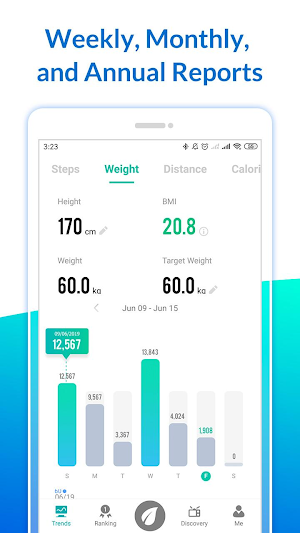Step Tracker - Daily Walking Screenshot 1