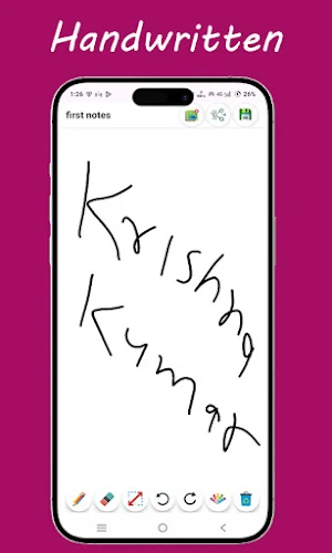 Handwritten Notepad –Draw Note Screenshot 1