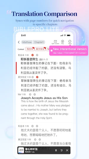 BiblePro Lite Screenshot 1