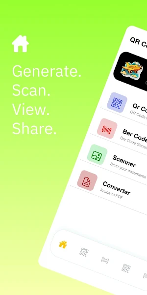 QR Code Scanner & Image To PDF Screenshot 0