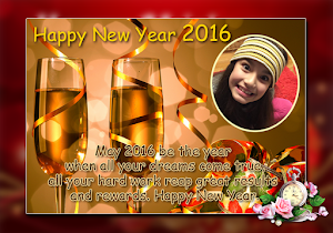 New Year Photo Frames 2016 HD Screenshot 0