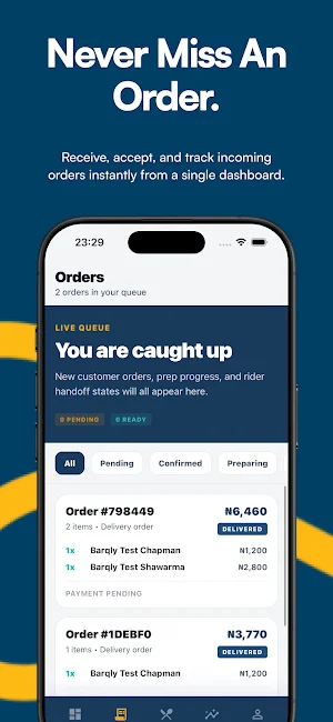 Barqly Partner Screenshot 1