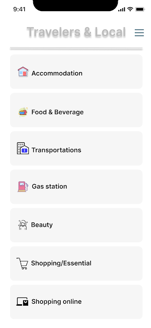 Travelers&Local Screenshot 0