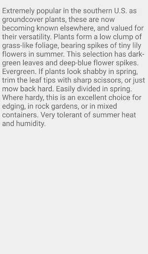 Liriope Big Blue Screenshot 1