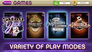 myVEGAS Blackjack 21 - Free Vegas Casino Card Game Screenshot 1