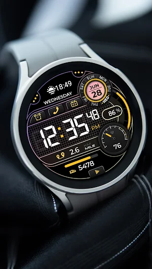 Smart Digital Black Colors Screenshot 3