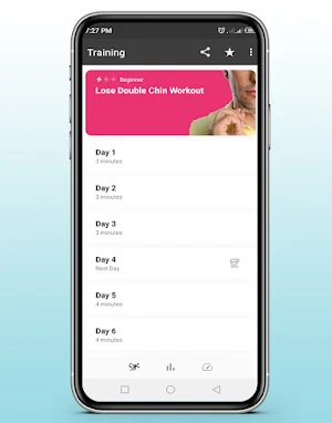 Lose Double Chin Workout Screenshot 0
