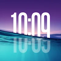 Live Clock Depth Wallpaper