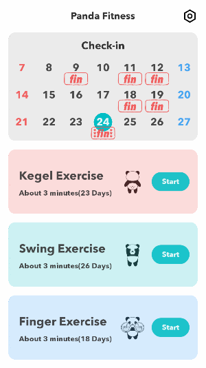 Panda Fitness Screenshot 0
