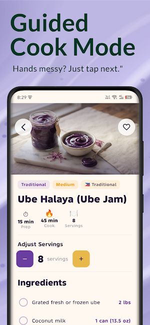 Ube Recipe & Cooking Guide Screenshot 1
