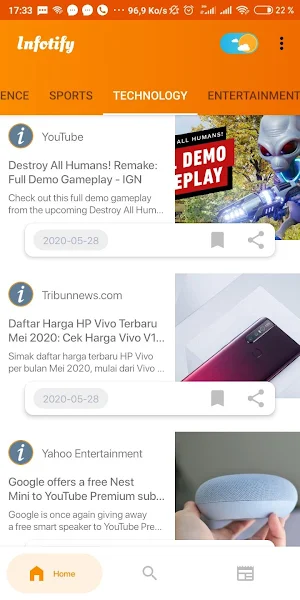 Infotify Screenshot 0