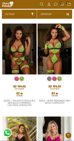 Doce Paixão Lingerie Screenshot 1
