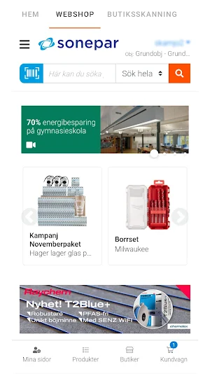 Sonepar Sverige Screenshot 0