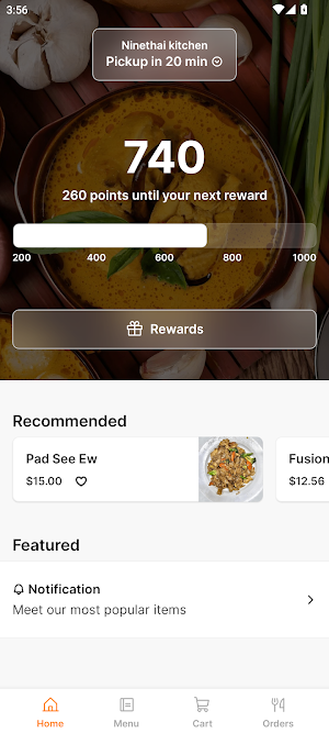 Ninethai Kitchen Screenshot 0
