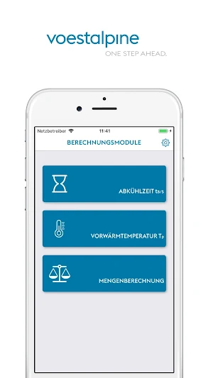 voestalpine Welding Calculator Screenshot 0