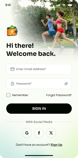 Walk Wallet Screenshot 0