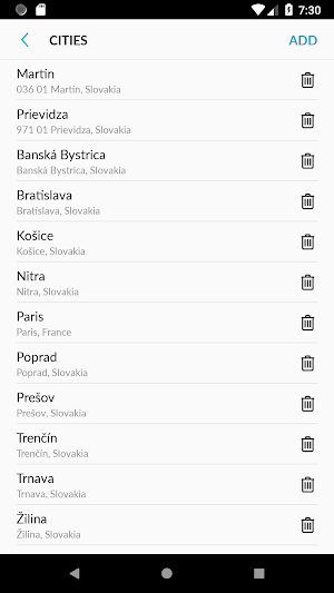 Slovakia Weather Screenshot 3