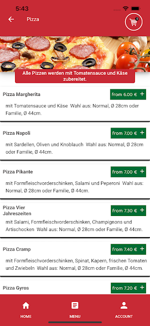 Pizzeria Selfkant Screenshot 2