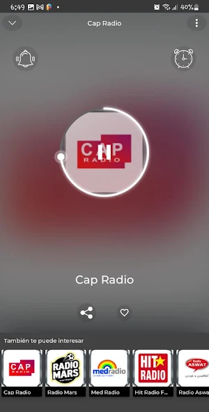 Cap Radio App On Line Screenshot 2