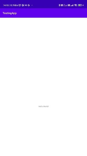 TestingApp Screenshot 2