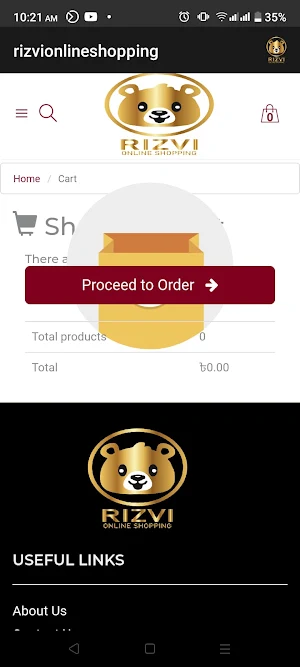 Rizvi Online Shopping Screenshot 2