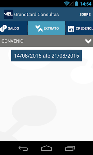 GrandCard Consultas Screenshot 1