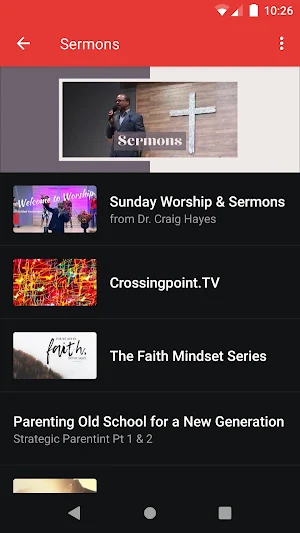 CrossingPoint Church Screenshot 1