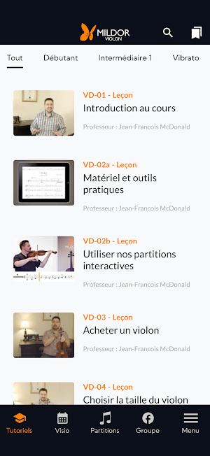 Mildor Violon Screenshot 0