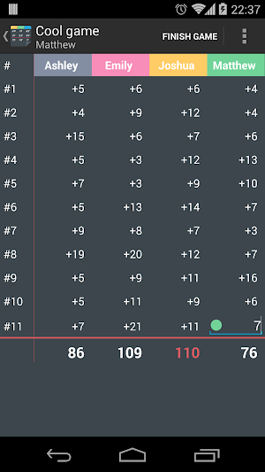 Score Counter Screenshot 2