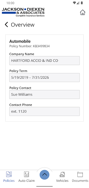 Jackson Dieken MobileInsured Screenshot 3