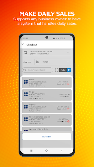 WEB EFRIS Screenshot 3