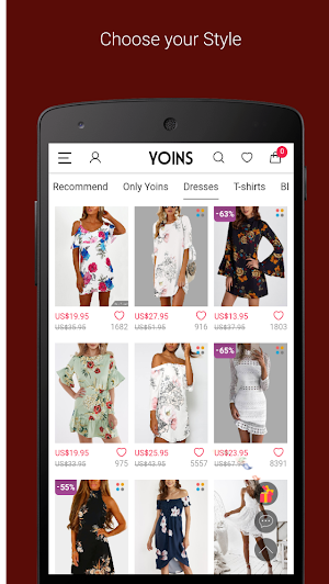 Dressy - Cheap Women's clothes online shopping App Screenshot 2