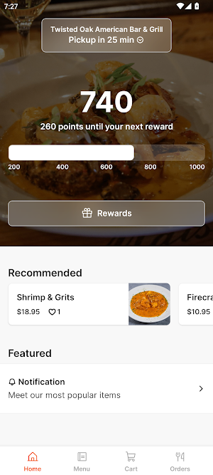 Twisted Oak Bar & Grill Screenshot 0