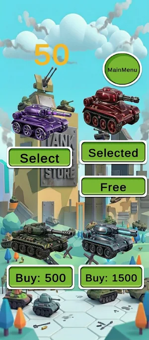 Tank Rush Screenshot 1