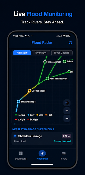 Flood Radar Screenshot 1