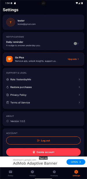 Yesterdayme Screenshot 3