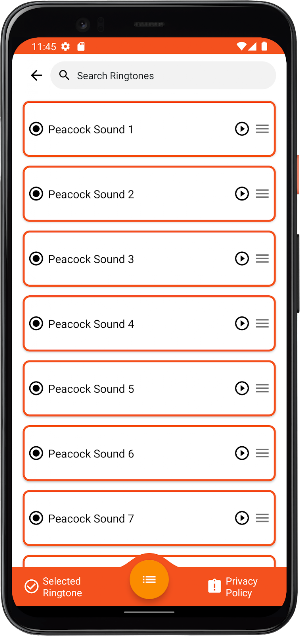 Peacock Sounds Screenshot 2