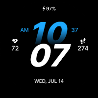 Simply Black Watch Face