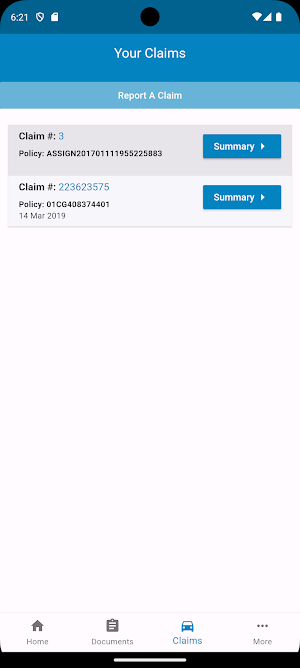 SIS Insurance Screenshot 2