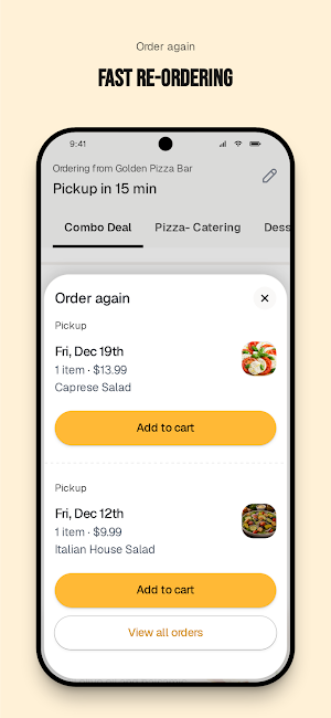 Golden Pizza Bar Screenshot 3