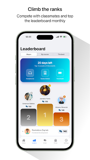 Wepro Student App Screenshot 1