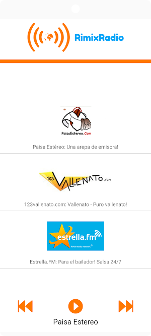 Rimix Radio Screenshot 0