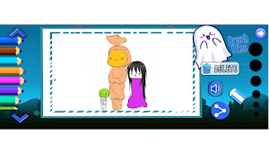 Cute Ghost Coloring Book Screenshot 2