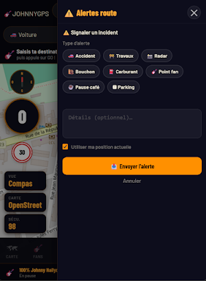 JohnnyGPS Screenshot 3