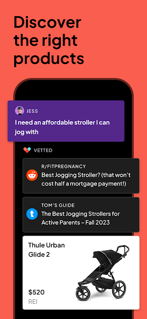 Vetted AI: Your Shopping Agent Screenshot 2