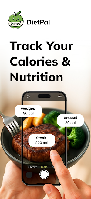 AI Food Tracker : DietPal Screenshot 0