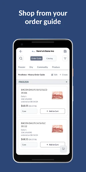 Vern's Food Service Screenshot 1