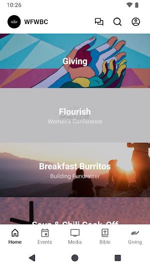 Wellington Free Will Baptist Screenshot 2