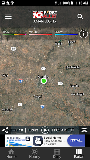 KFDA - NewsChannel 10 Weather Screenshot 3