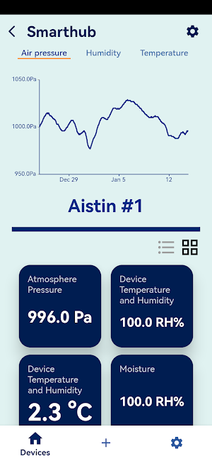 SmartHub Level Sensor Screenshot 1